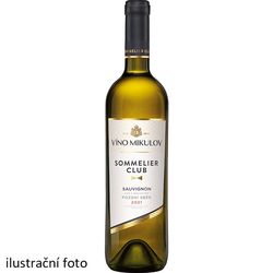 Víno Mikulov Sommelier Club Sauvignon 2021 pozdní sběr