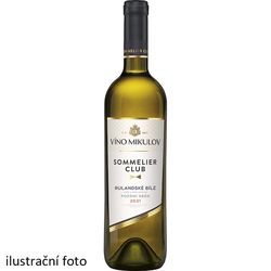 Víno Mikulov Sommelier Club Rulanské bílé 2021 pozdní sběr